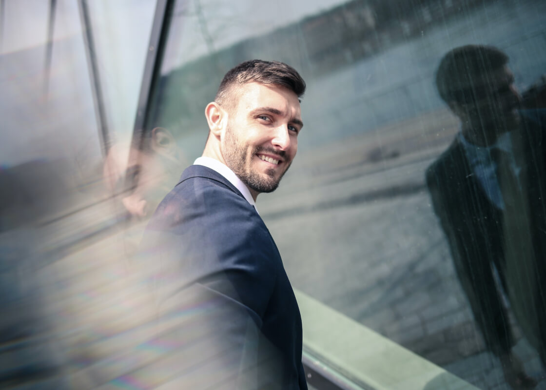 Group director outside the company head office